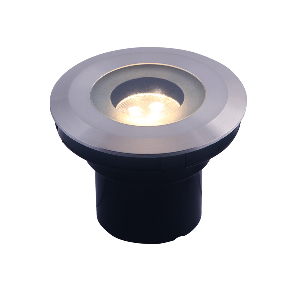 Agate LED Grondspot - 2.6W - 195lm - 12V - 3000K warm wit - IP67 - RVS