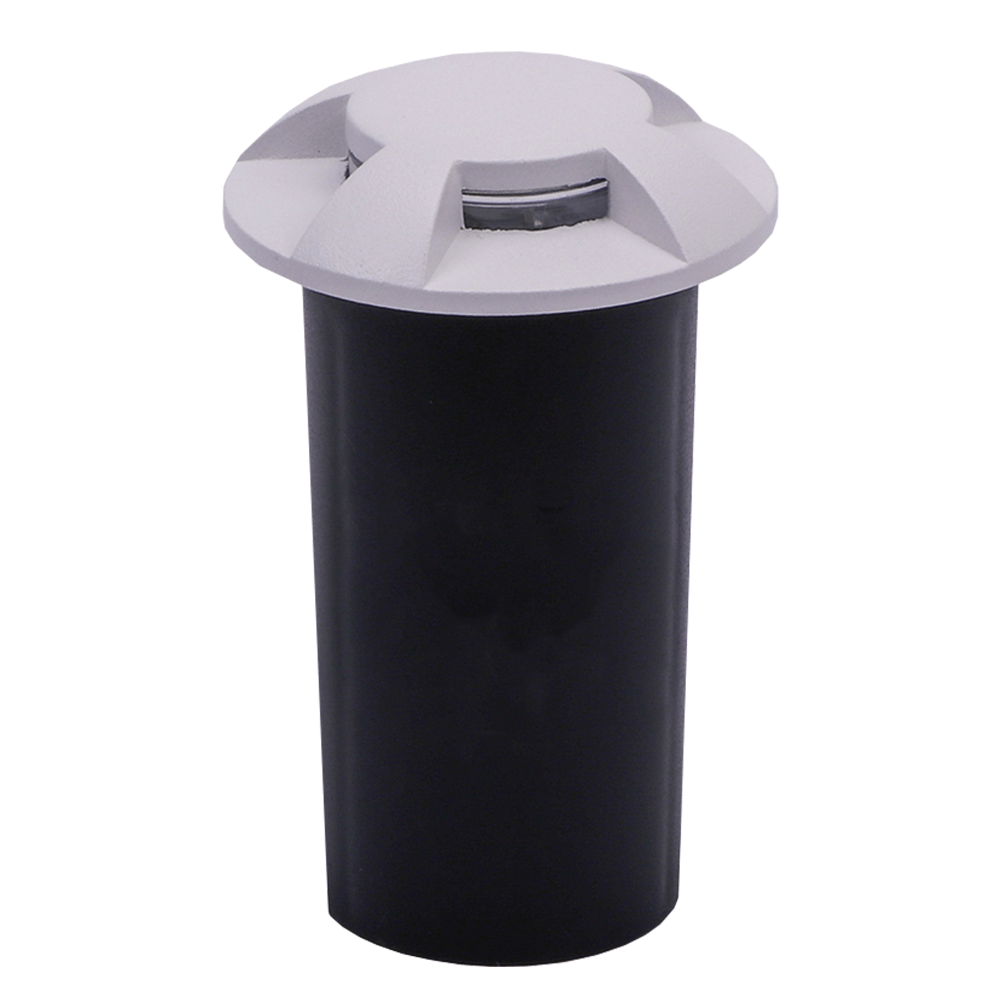 LED Grondspot 12V - 4 Lichts - 3000K - Wit - IP67