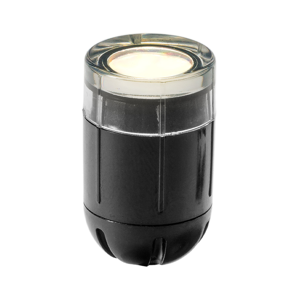 Onyx 20 LED Grondspot - 0.3W - 2lm - 2700K warm wit - 12V - IP67 - Vlonderspot - Zwart