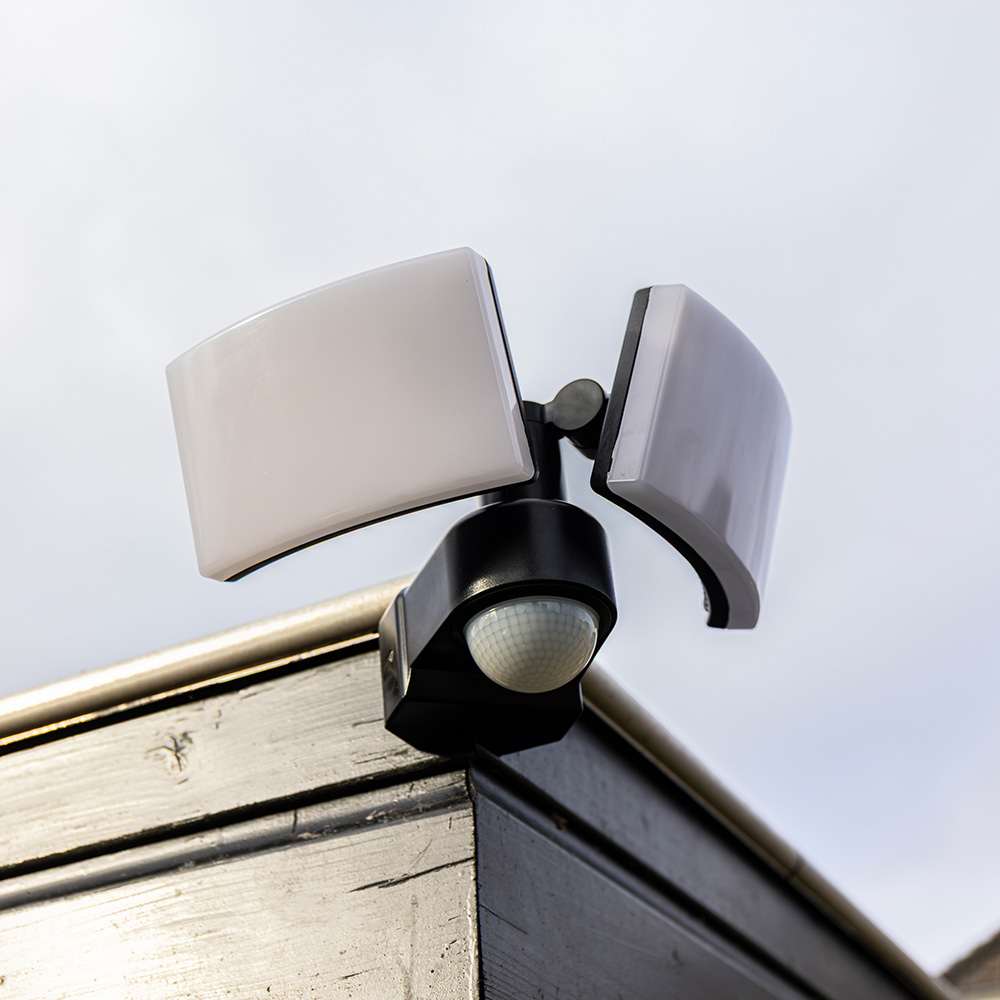 Luton - LED Wandlamp met sensor - 40W 3300lm - 3000K - dubbel