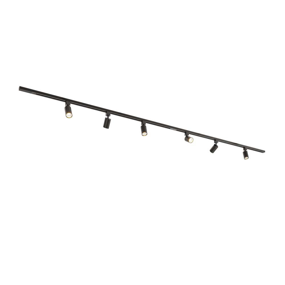 Taros Railverlichting Pakket - Recht - 2x 1,5 m rail - 6 railspots