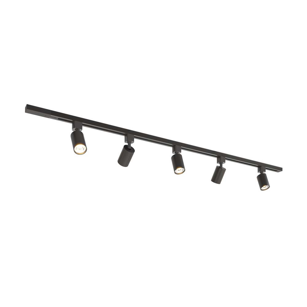 Taros Railverlichting Pakket - Recht - 1,5 m - 5 railspots - 2700K GU10