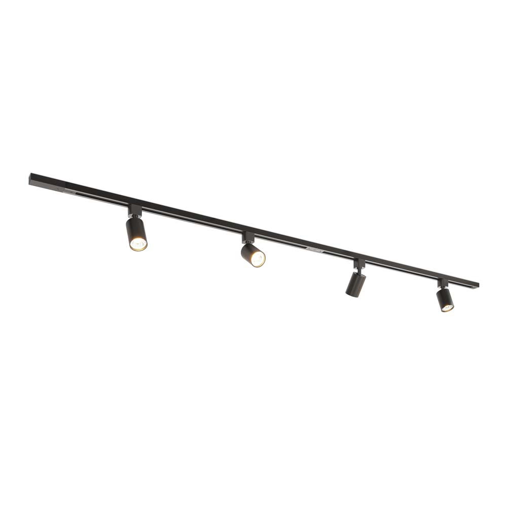 Taros Railverlichting Pakket - Recht - 2x 1 m - 4 railspots - 2700K GU10