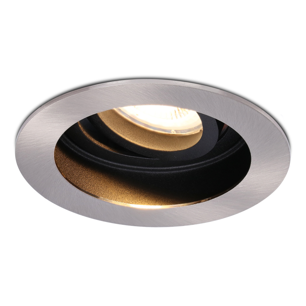 Mesa LED Inbouwspot - Verzonken - 4W 345lm - 2700K - IP20 - Kantelbaar - RVS
