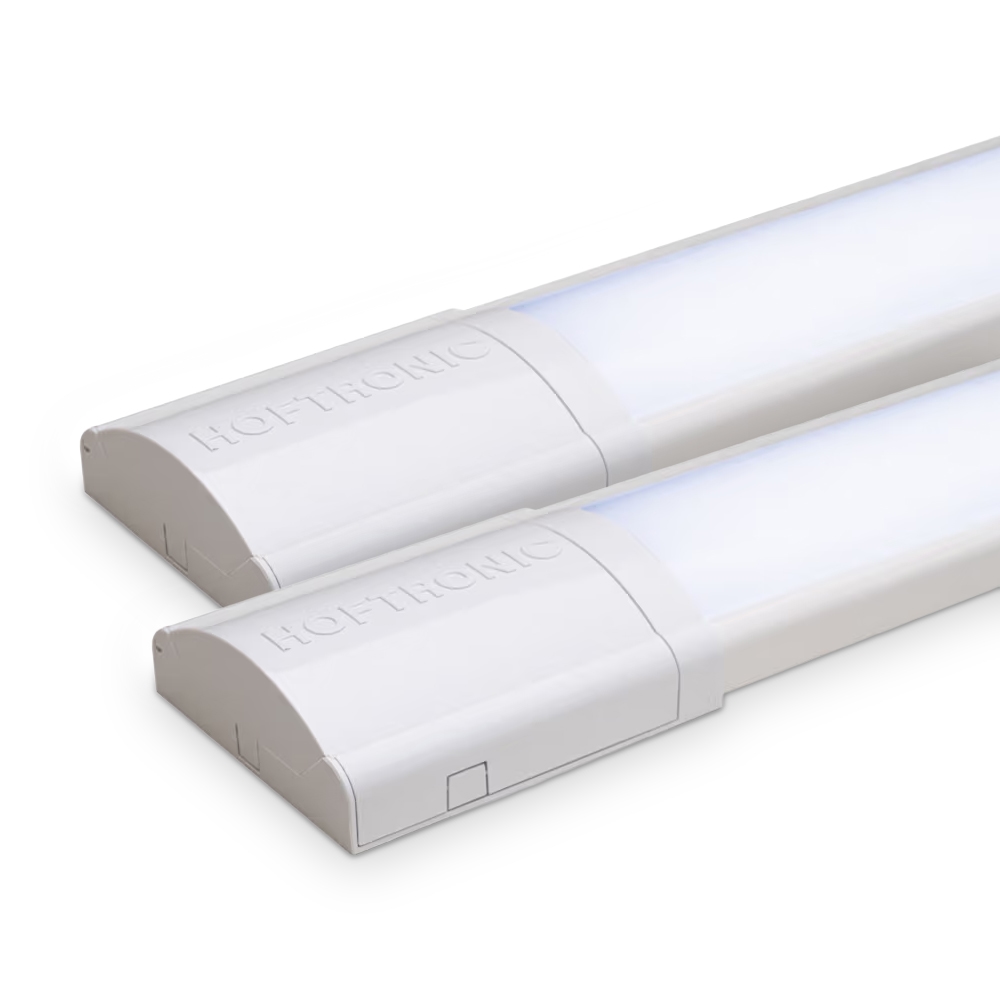 2x LED Batten 120cm - 40W 5600lm (140lm/W) - 6400K daglicht wit - Vervangt 320W - Samsung SMD LED chips - Flikkervrij - IP20 Stofdicht - Onderbouwverlichting