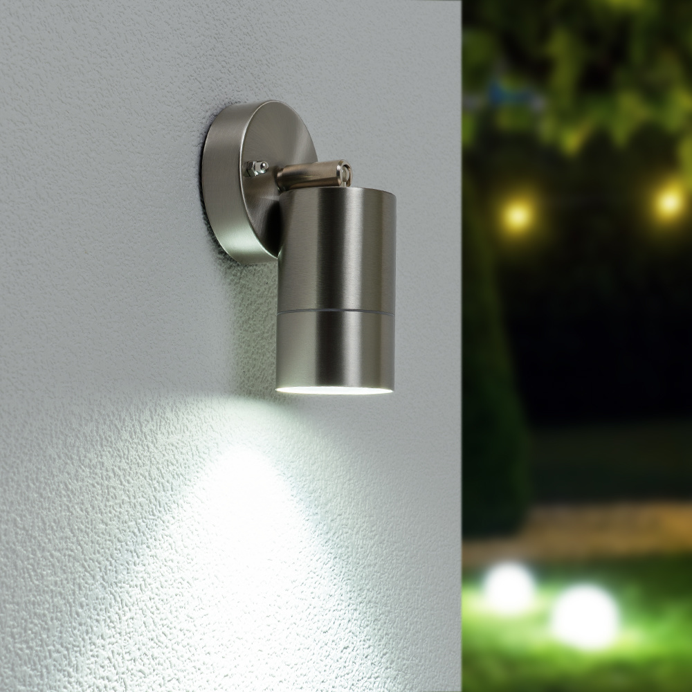 Lago LED Wandlamp - 4W 345lm - 6500K - Dimbaar - Kantelbaar - IP44 - Downlight