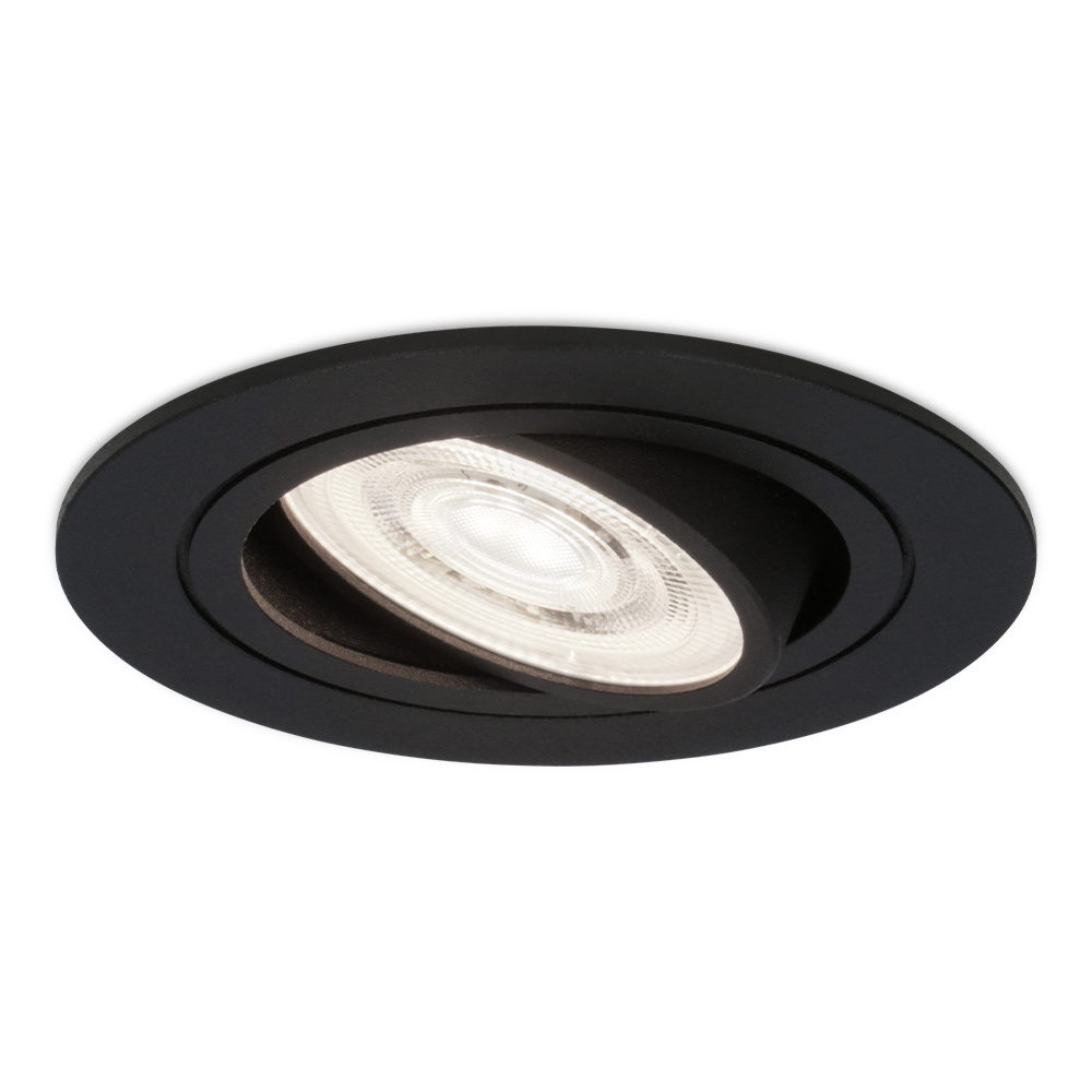 Miro LED Inbouwspot Extra Plat (58mm) - GU10 3,8W 270lm - 6000K - IP20 - Kantelbaar