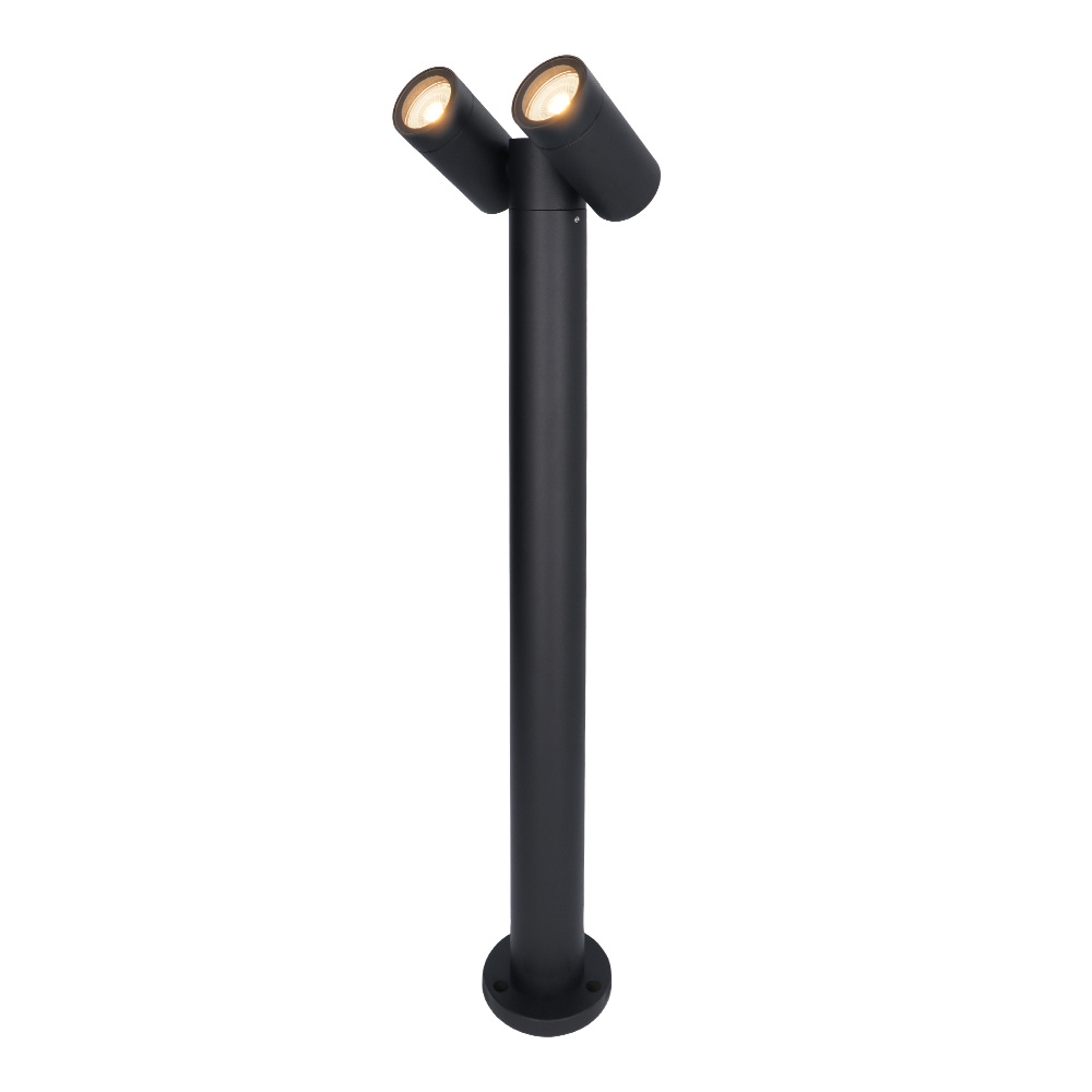Aspen Dubbel LED Sokkellamp 60cm - 8W 690lm - Kantelbaar - IP65 - 2700K