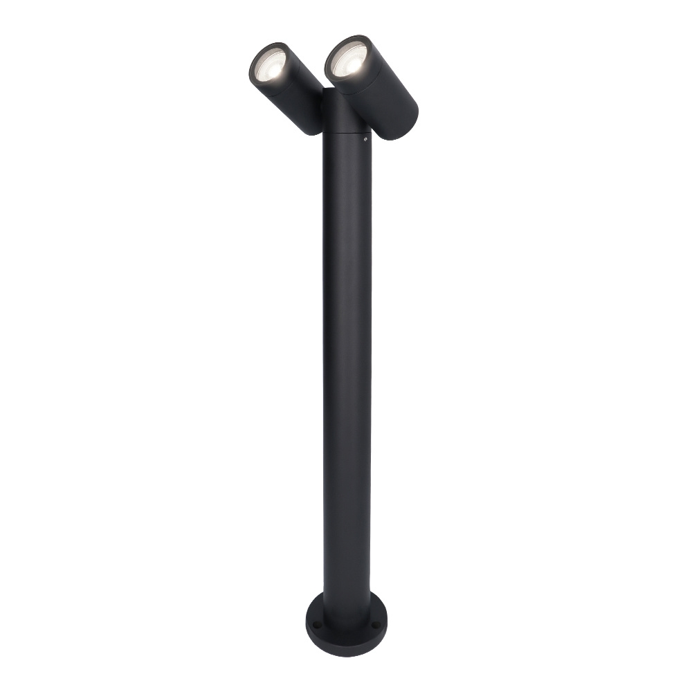 Aspen Dubbel LED Sokkellamp 60cm - 8W 690lm - Kantelbaar - IP65 - 6500K