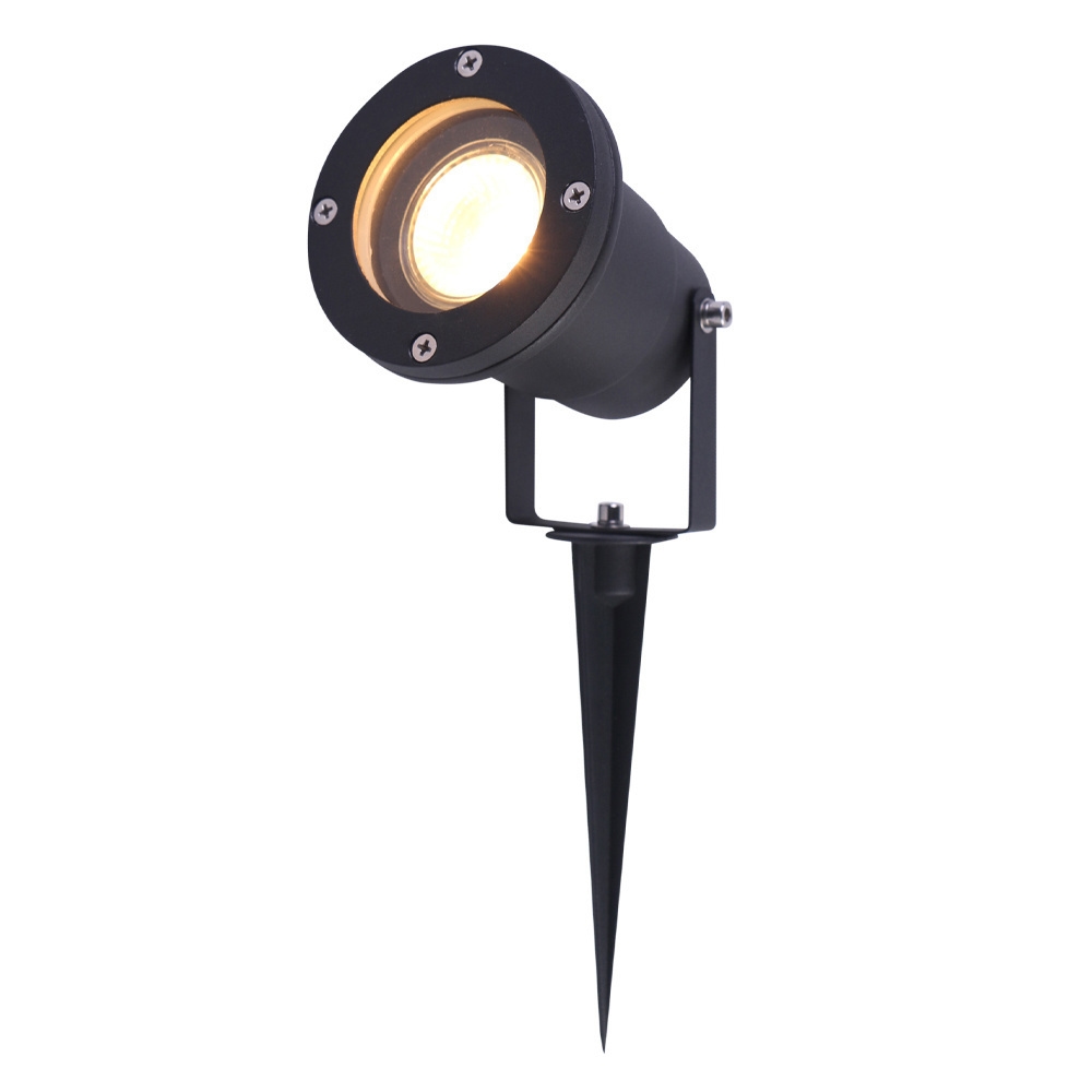 LED Prikspot - GU10 - 4W 345lm - 2700K - IP65 - Zwart