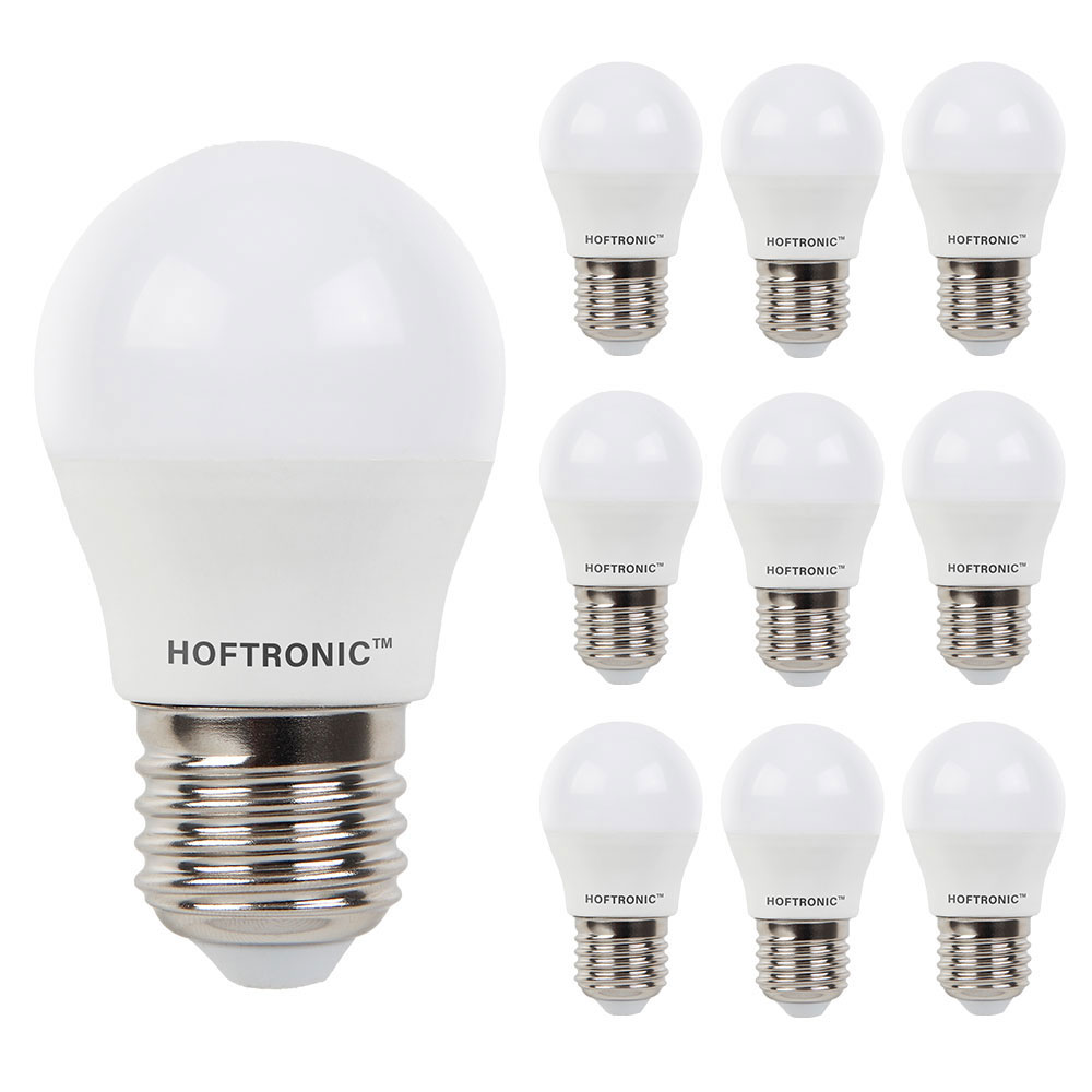 10x E27 LED Lampe - 4,8W 470lm - 2700K - Ersetzt 40 Watt
