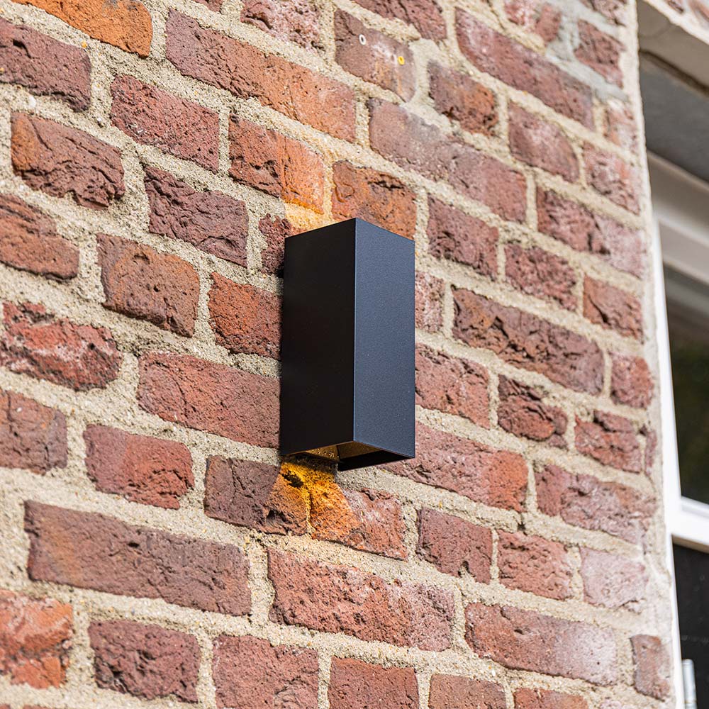 Miles S LED-Wandleuchte - dimmbar - Up & Down Licht - 3000K - 10W 820lm - IP65