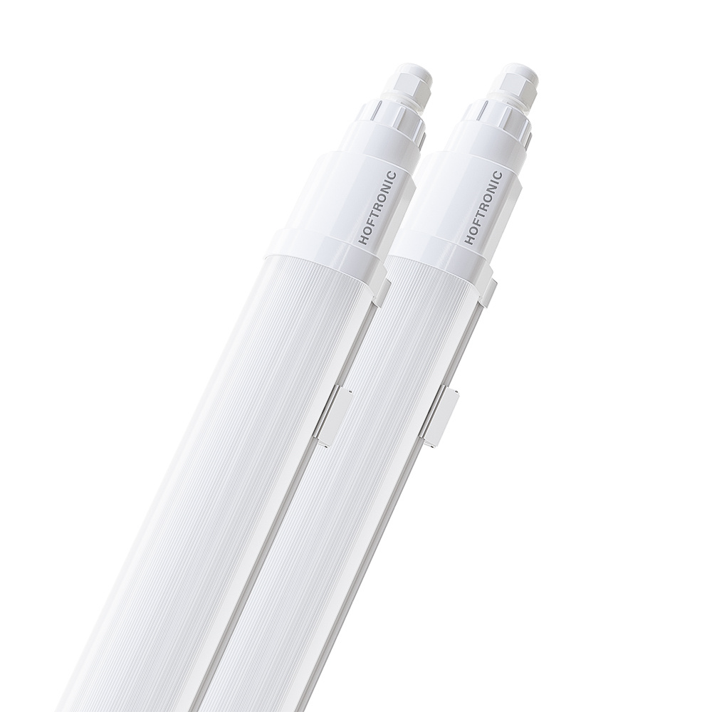 2-Pack LED Fluorescent lights 60cm - 18W 2160lm - 120lm/W - 6500K - IP65 - Linkable