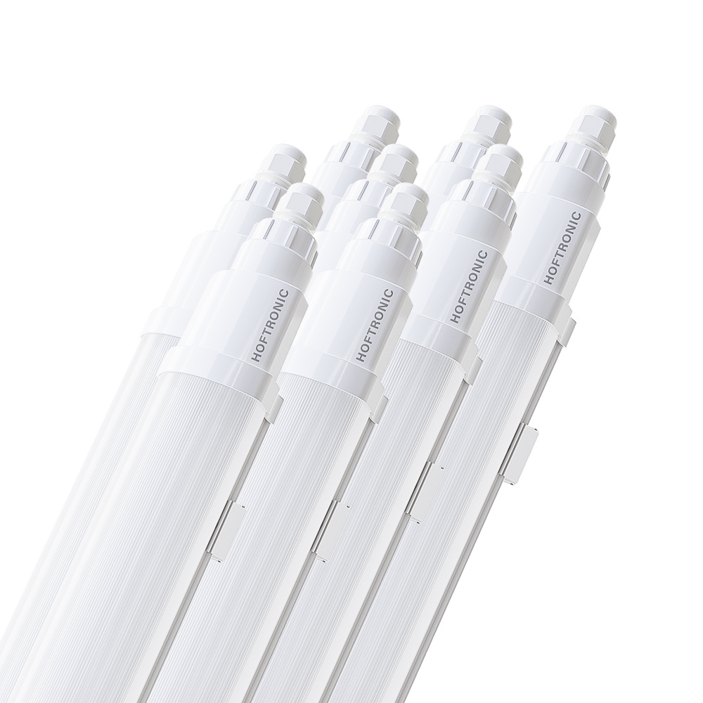 8-Pack LED Fluorescent lights 60cm - 18W 2160lm - 120lm/W - 6500K - IP65 - Linkable