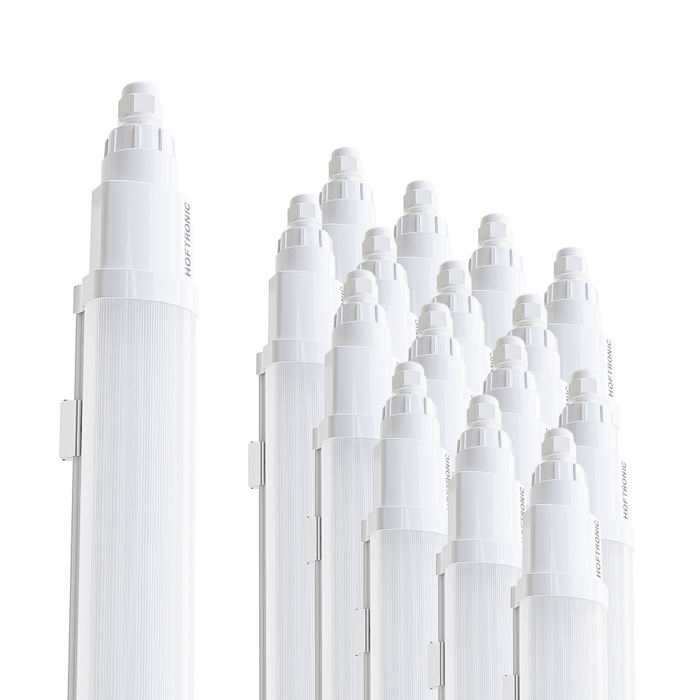 16x LED Fluorescent lights 60cm - 18W 2160lm - 120lm/W - 6500K - IP65 - Linkable