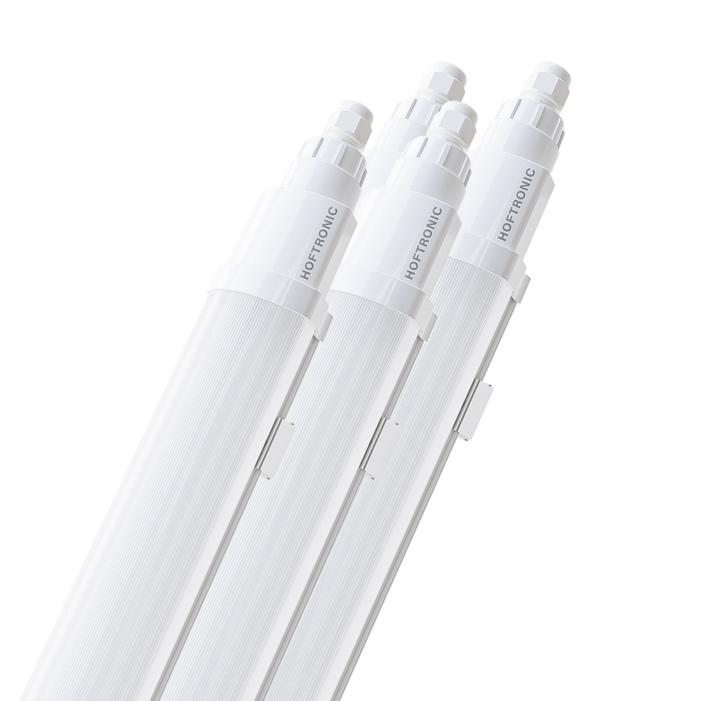 4x LED Fluorescent lights 150cm - 48W 5760lm - 120lm/W - 4000K - IP65 - Linkable
