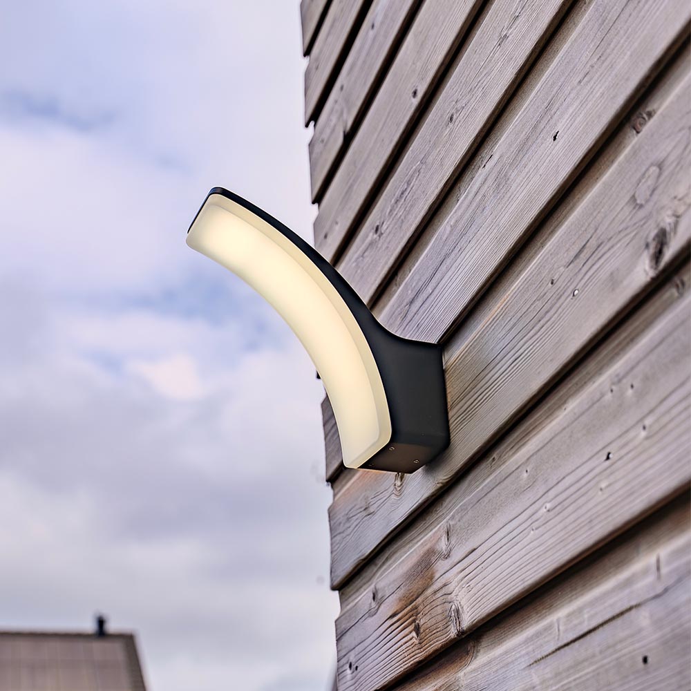 Wall Light Jargo Black CCT IP44