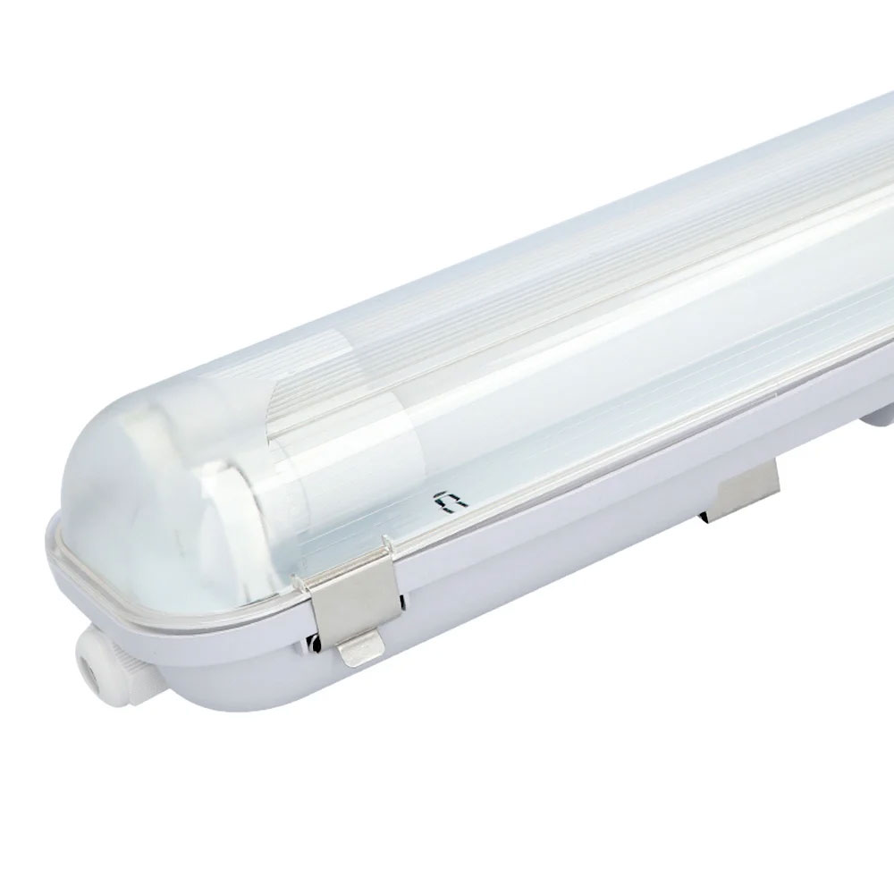 Ecoseries - LED fluorescent light 150cm double IP65 - 4000K - 48W 7680lm - T8