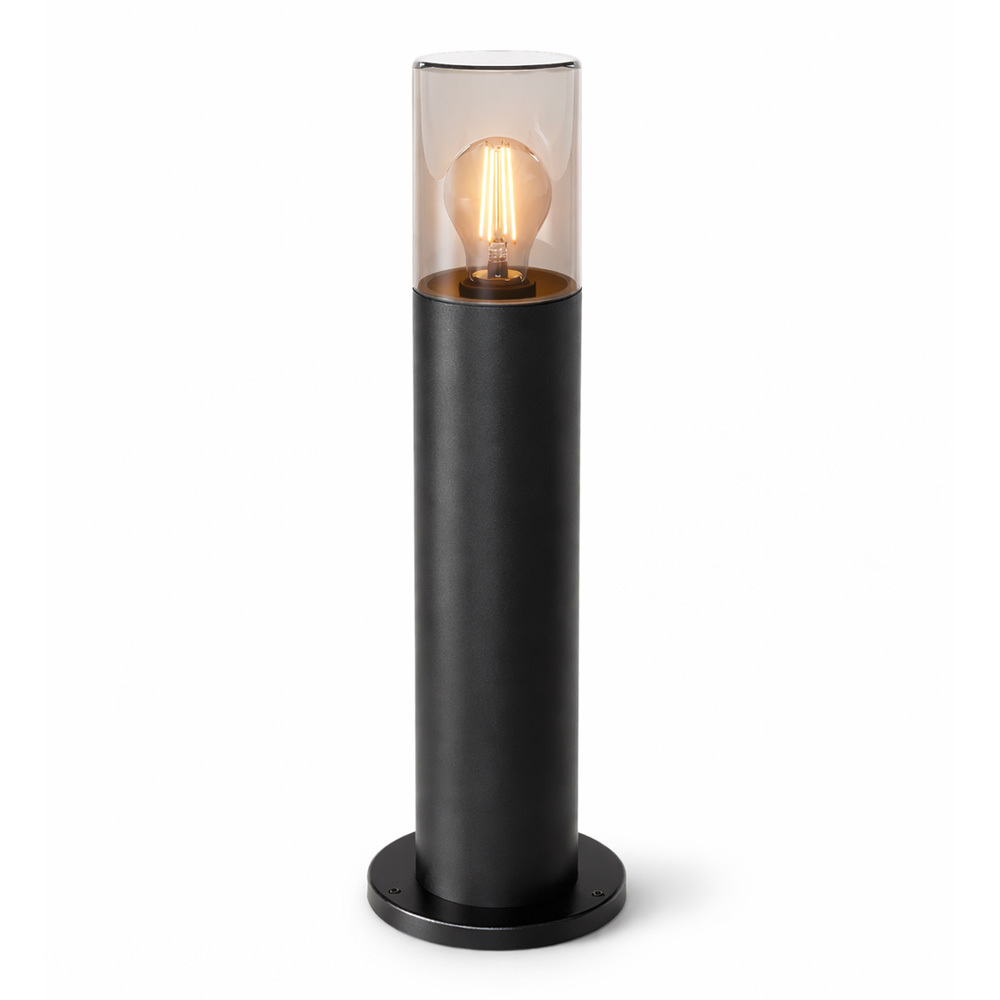 Blaze LED Pedestal Lamp Outdoor Black - 45 cm - E27 Fitting - Max. 15W - IP44