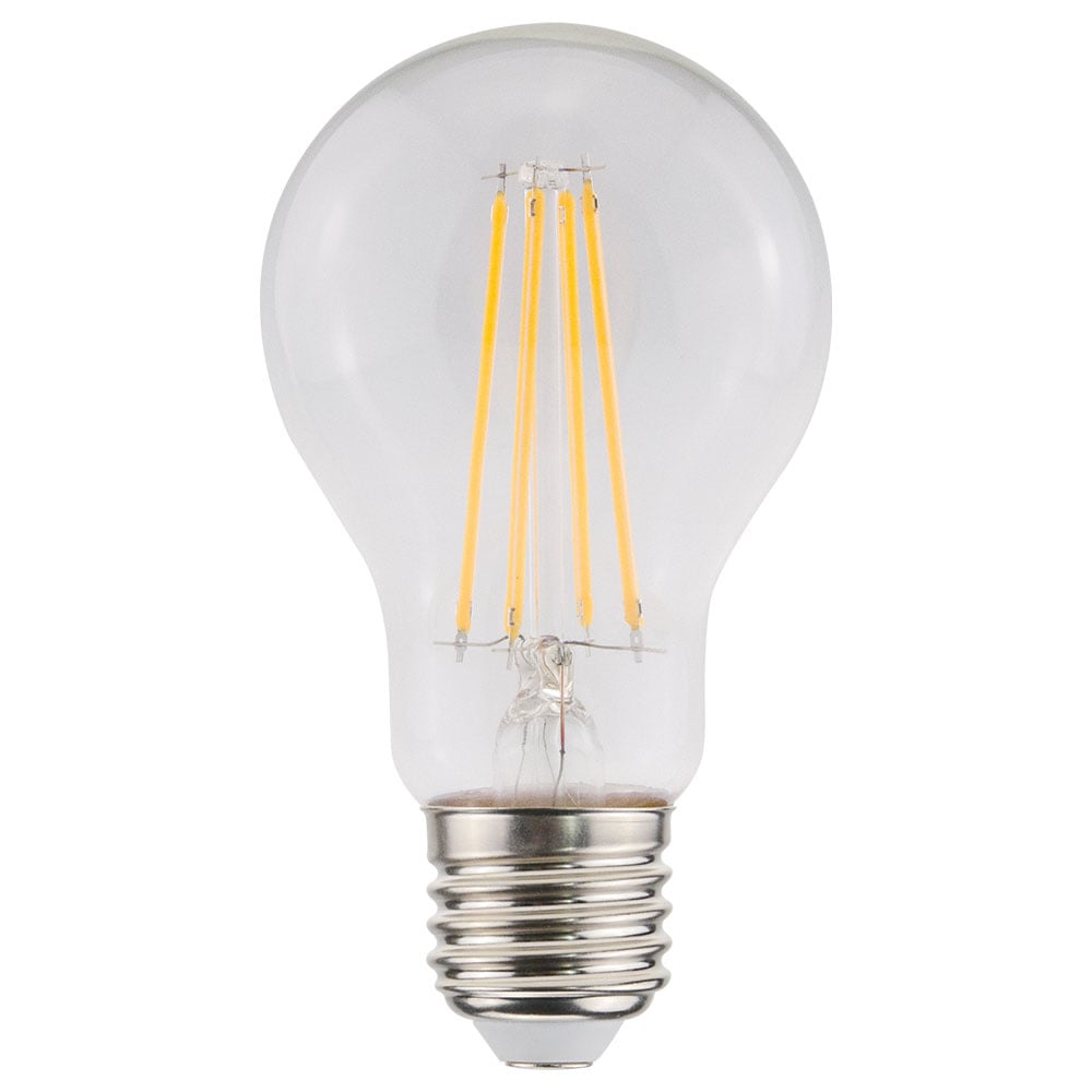 E27 LED-Glühlampe A60 - Energieeffizienzklasse A - 3,8W 806lm - 2700K - Transparent