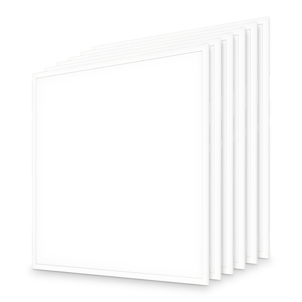 6x LED Panel - 60x60 cm - 18/25W - 4700m - 4000K - UGR<19 - Incl. Philips Driver