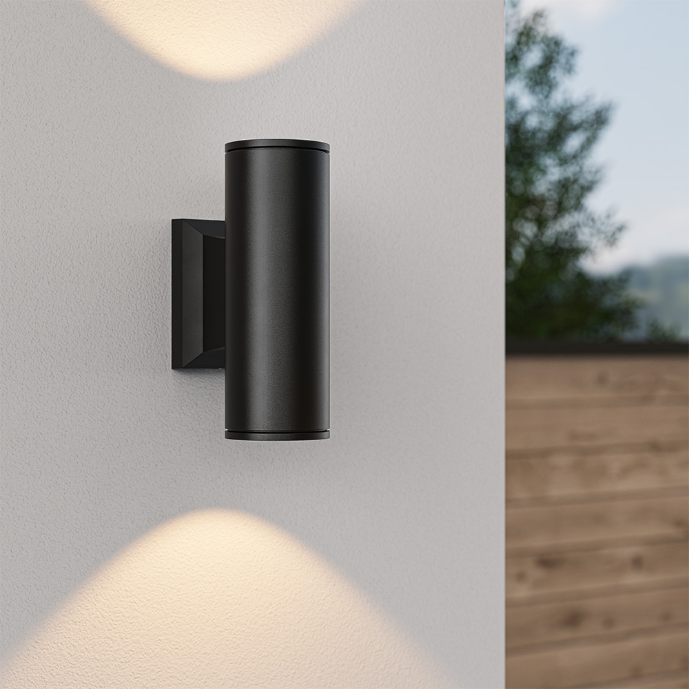 Hulda LED Wall Light - IP65 - GU10 - Up & Downlight - Dimmable - Indoor and Outdoor