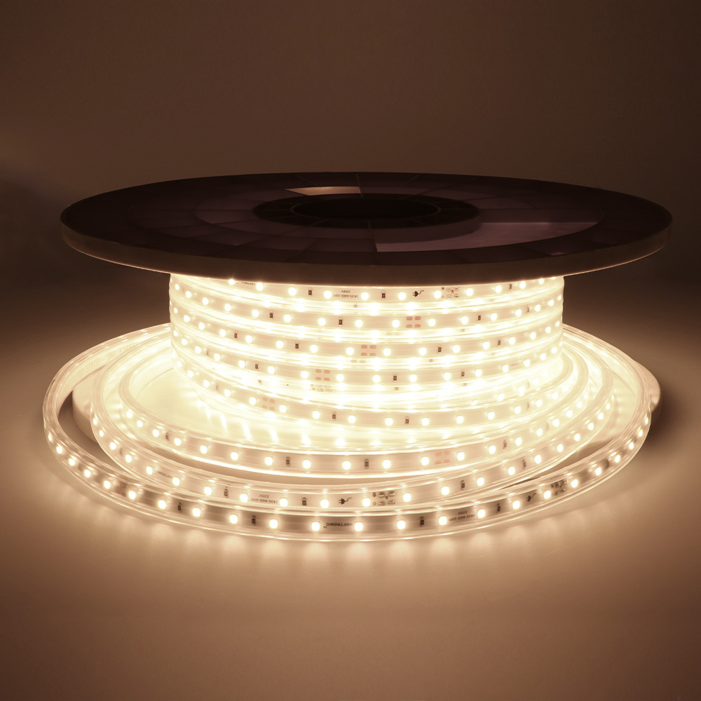 Flex60 LED Streifen 25 m - Dimmbar - IP65 - 60 LEDs/m - 4000K - 200 W 17.500 lm
