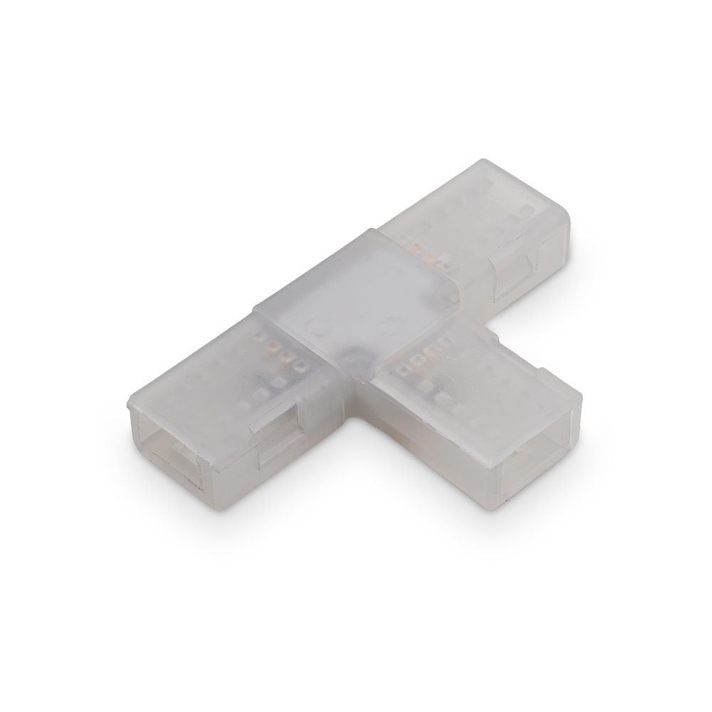 LED Streifen-Verbindungsstücke V2 - T-Form - 10 Stück - Flex60/120-Serie