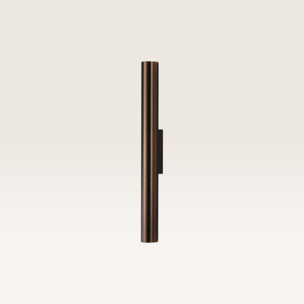 Wall lamp Brenzo bronzo m - Bronze minimalist light bar - Mini GU10 (MR11)