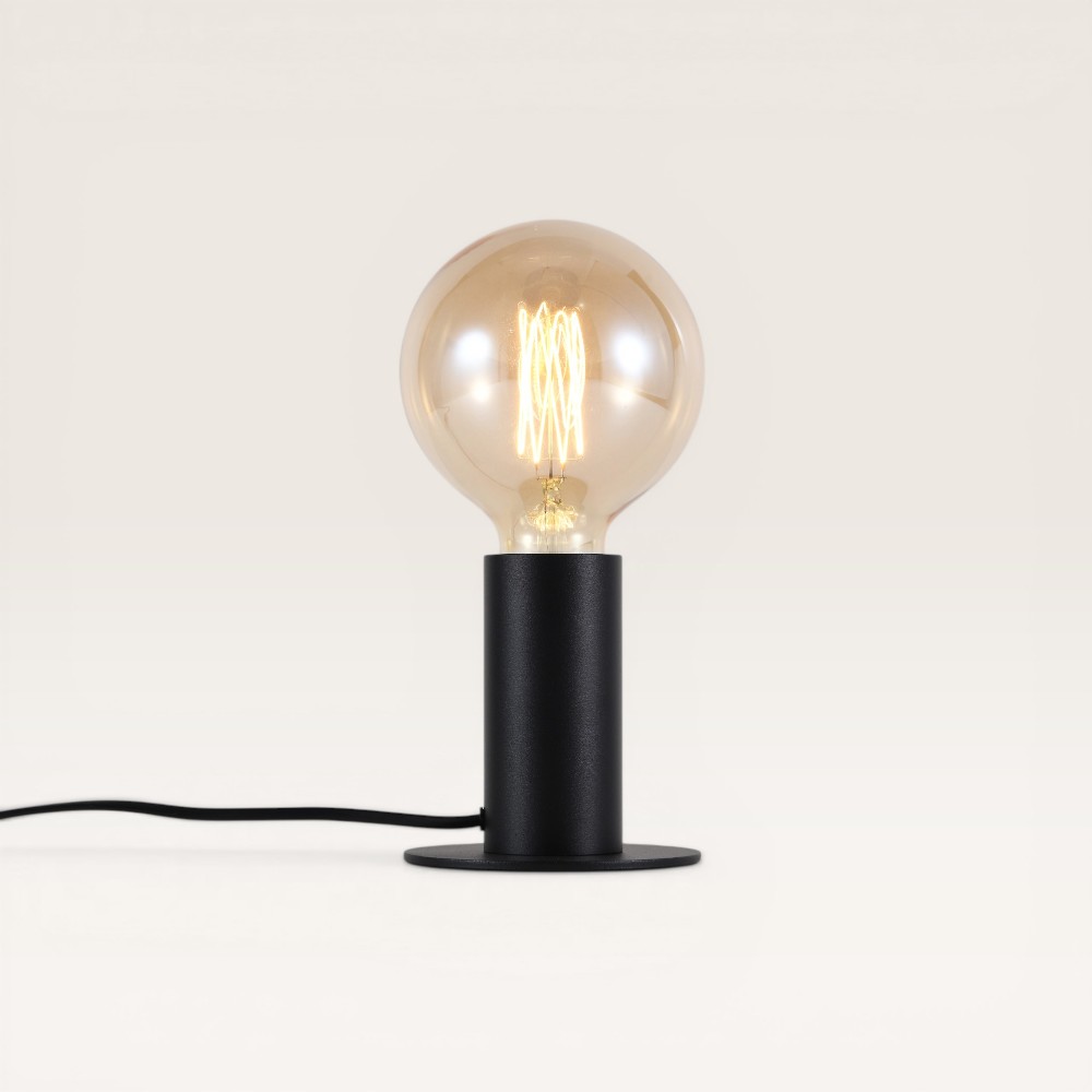 Table lamp Albedo nero - E27 - 15W - Minimalist design - IP20