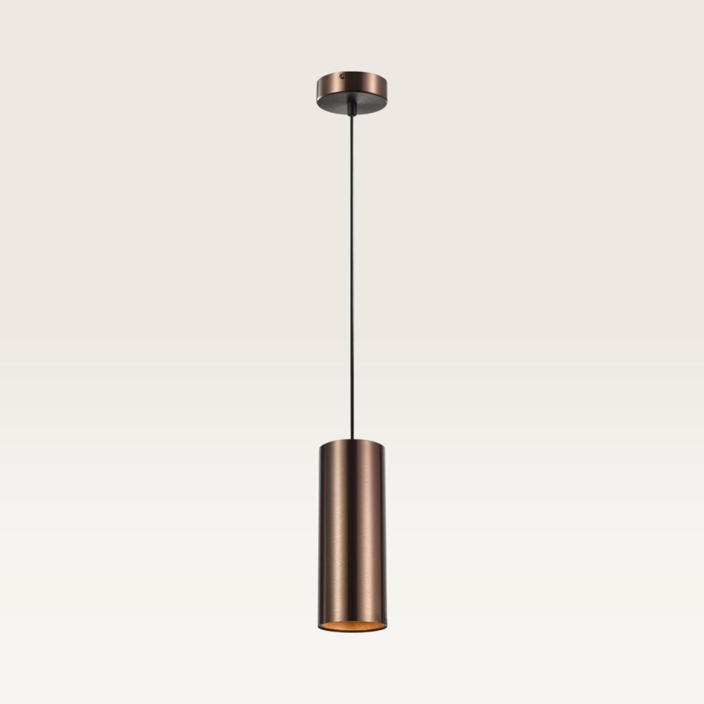 Pendant lamp Erdena bronzo - GU10 - Minimalist design - IP20