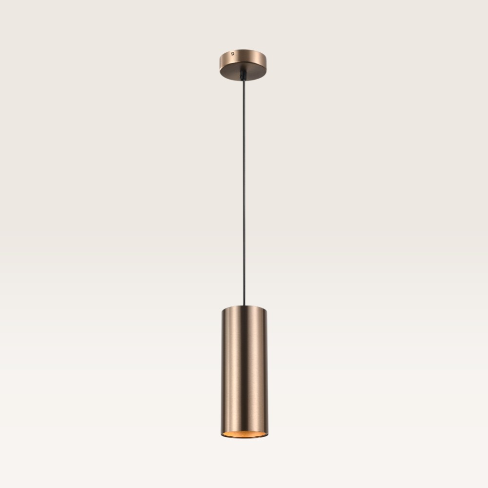 Pendant lamp Erdena caramello - GU10 - Minimalist design - IP20