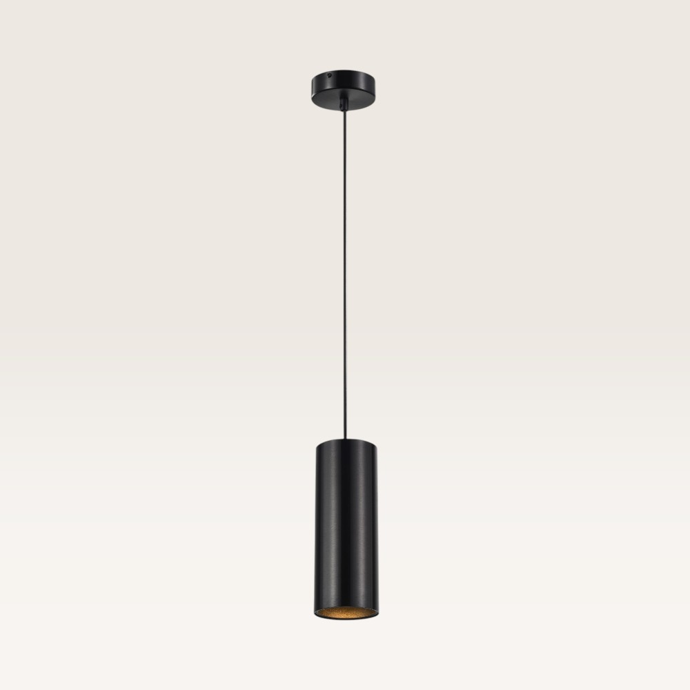 Pendant lamp Erdena nero - GU10 - Minimalist design - IP20