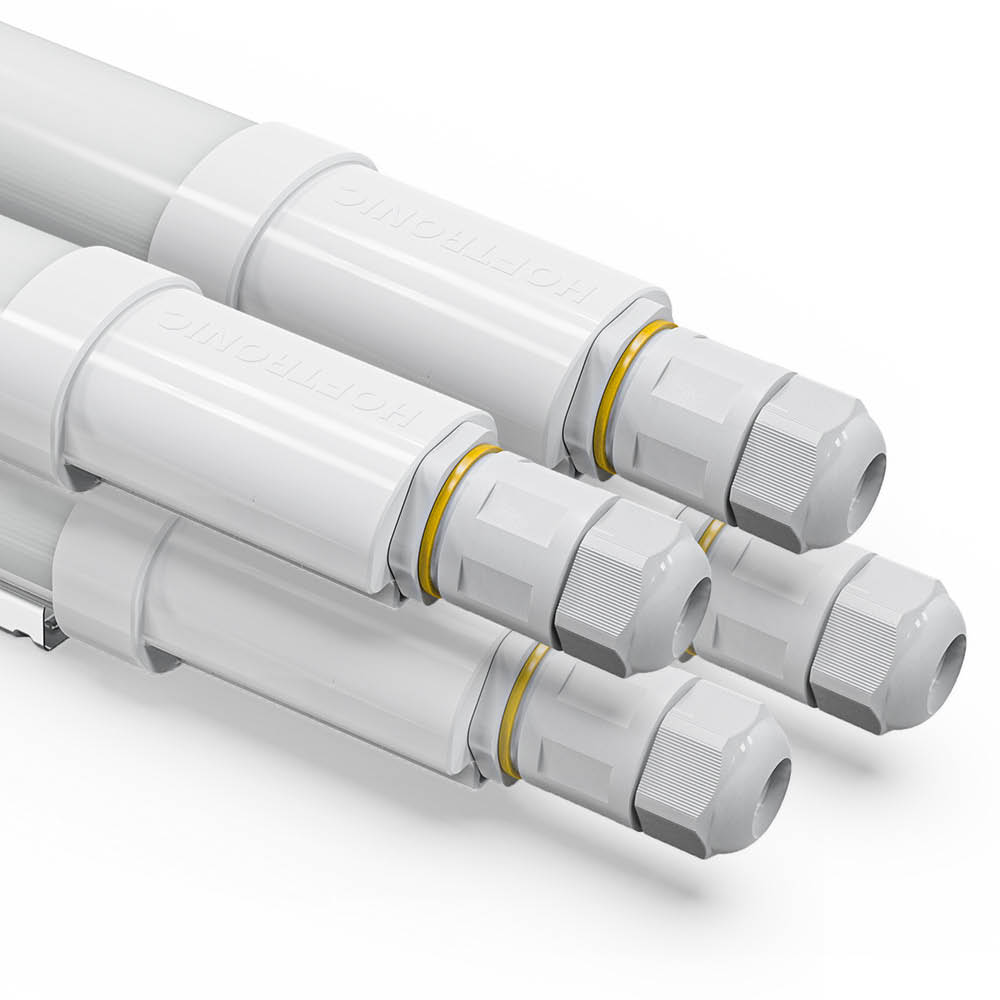 4x R-Serie Pro – LED-Feuchtraumleuchte 150 cm – IP65 – 48 W – 6720 lm – 140 lm/W – 6500 K