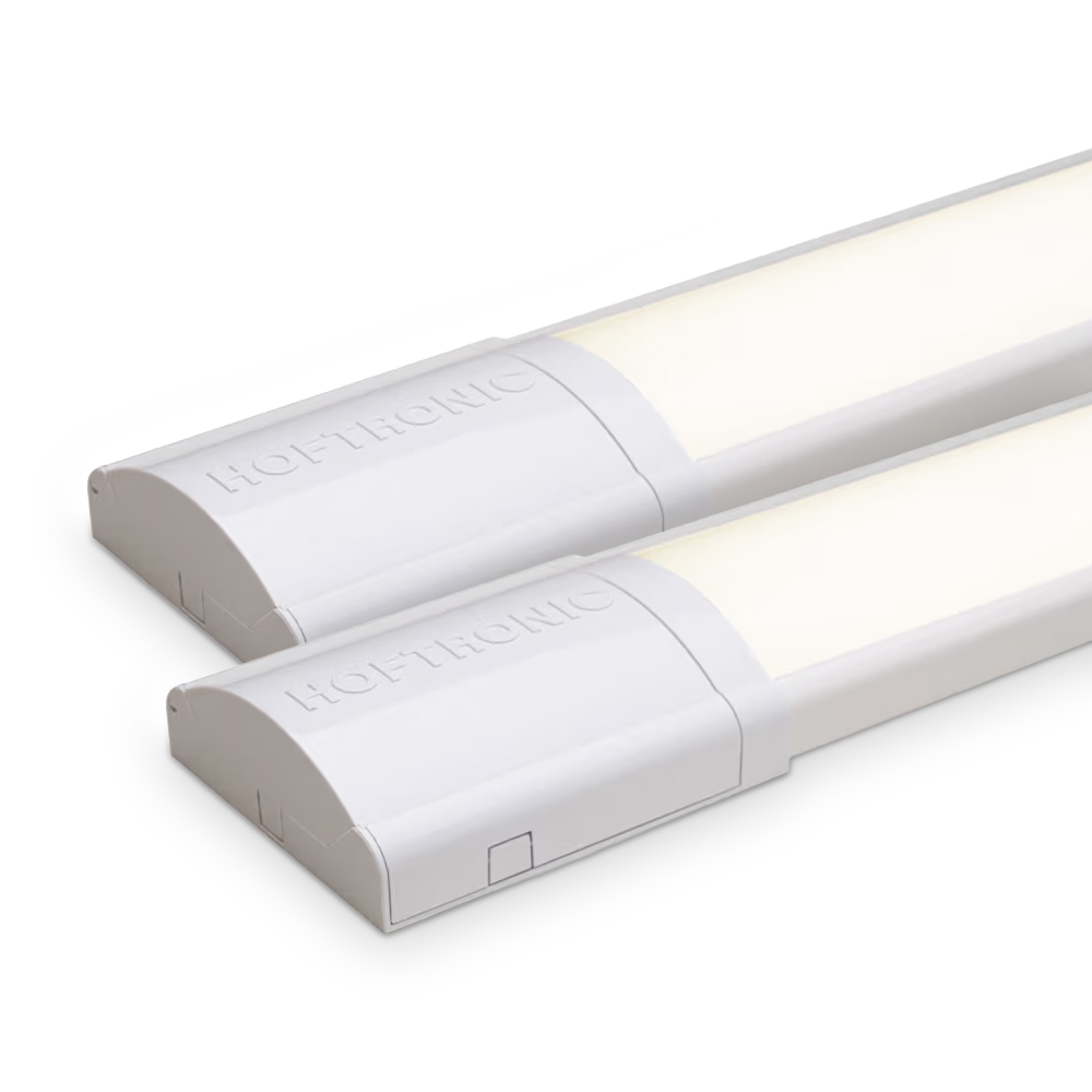 2x LED Batten 120cm - 140lm/W - 4000K - 40W - IP20 - Linkable