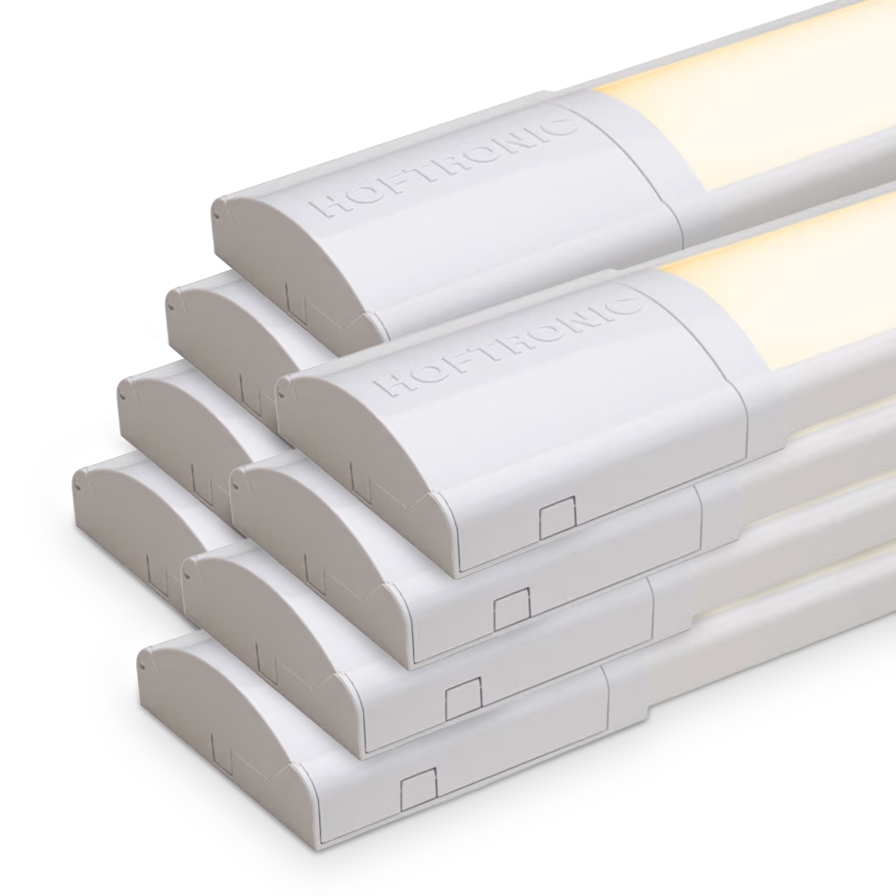 8x LED Batten 150cm - 140lm/W - 3000K - 50W - IP20 - Linkable
