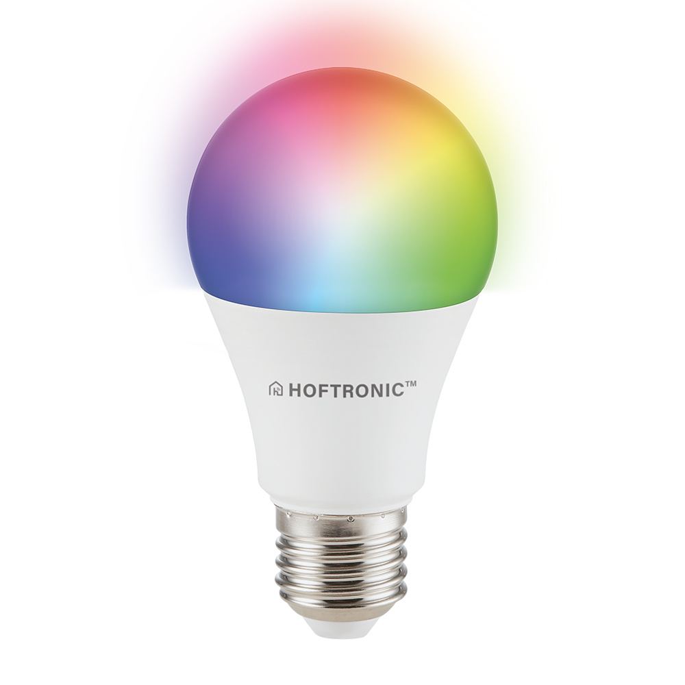 E27 Smart Home Lampe - A60 - 10W 806lm - RGBWW - Wifi - Google Home - Amazon Alexa
