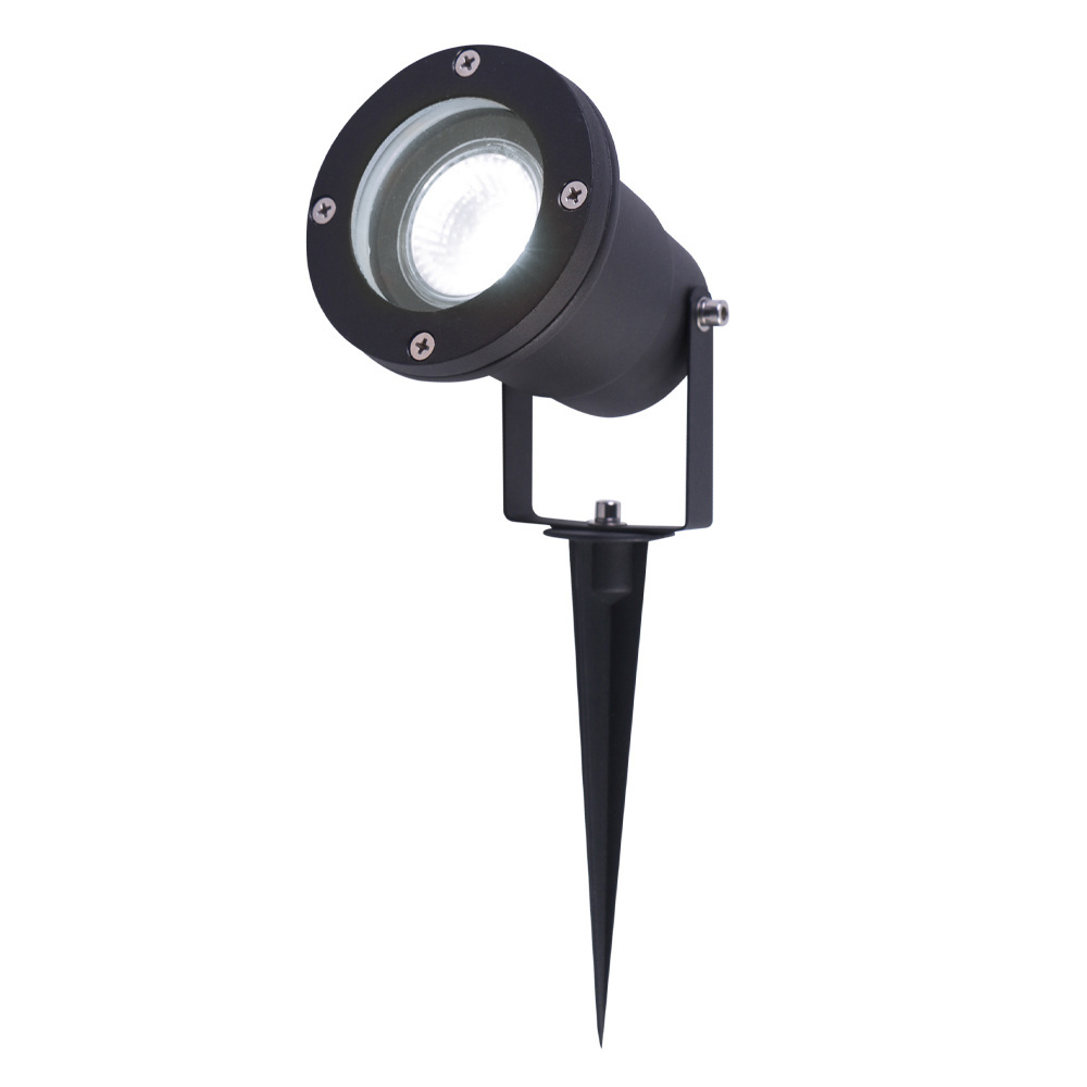 Sydney LED Garden Spike light - 4W 345lm - Tiltable Dimmable 6500K IP65 - Black