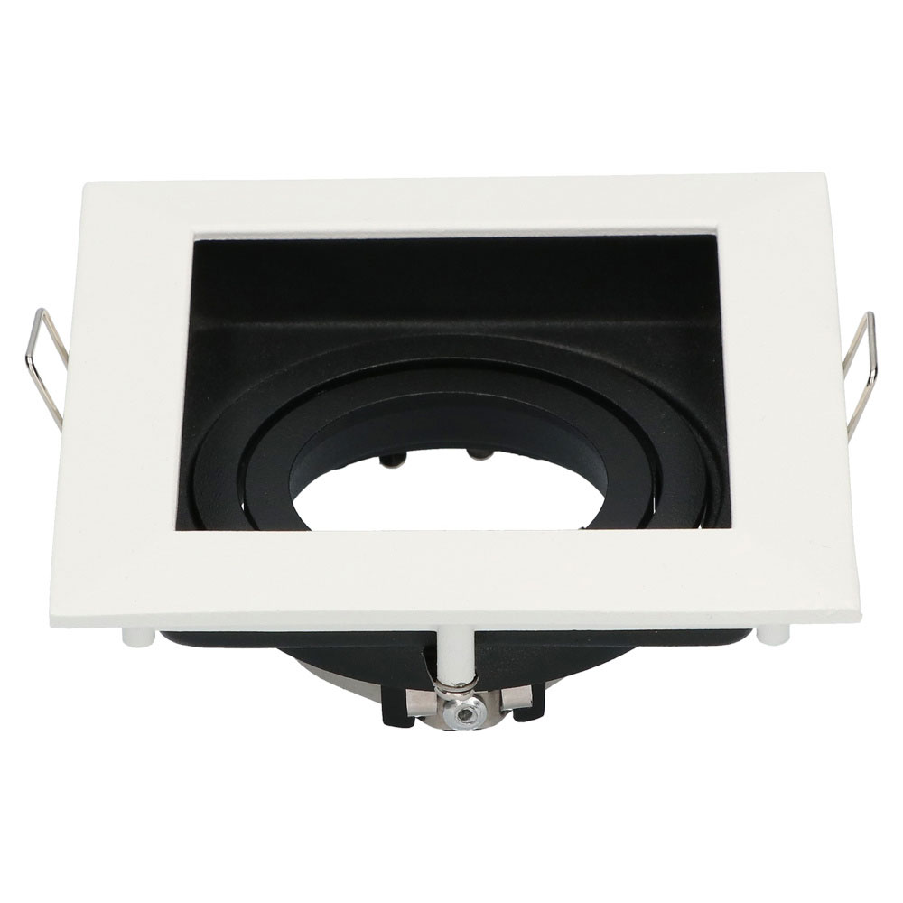Durham LED Downlight - Fixture - GU10 fitting - Square - White