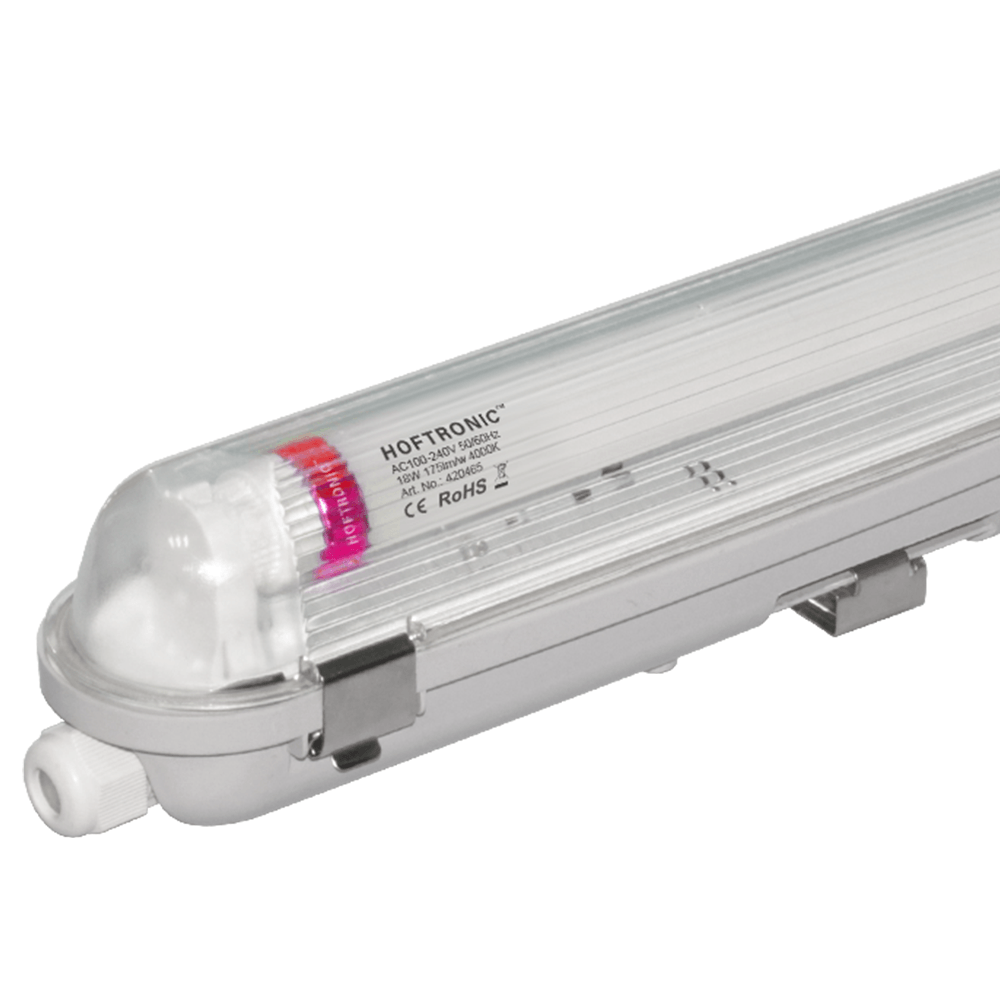 LED Fluorescent light 120cm - T8 (G13) - 18W 3150lm (175lm/W) - 4000K (840) - IP65