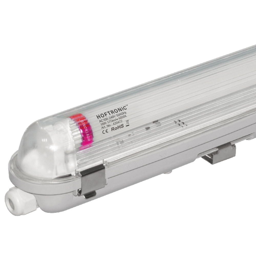 LED Fluorescent light 120cm - T8 (G13) - 18W 3150lm (175lm/W) - 6000K (860) - IP65