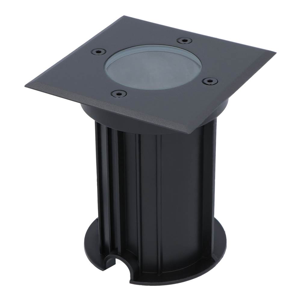 Ramsay LED Grondspot - Vierkant - Dimbaar - GU10 - Zwart - IP67