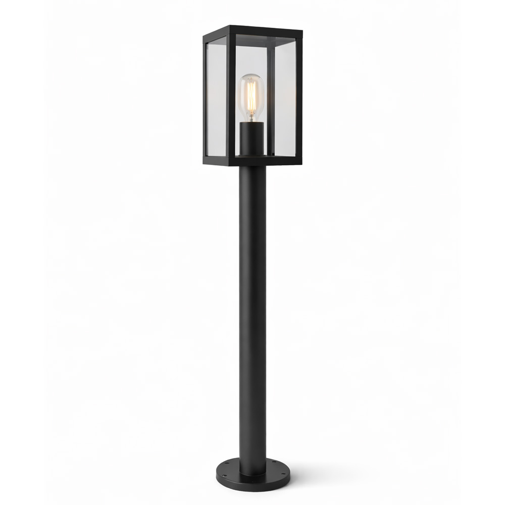 Casey pedestal light black