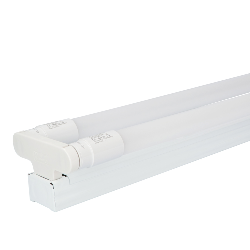 LED Fluorescent light 60cm double - T8 - 18W 1980lm (110 lm/W) - 4000K (840) - IP20